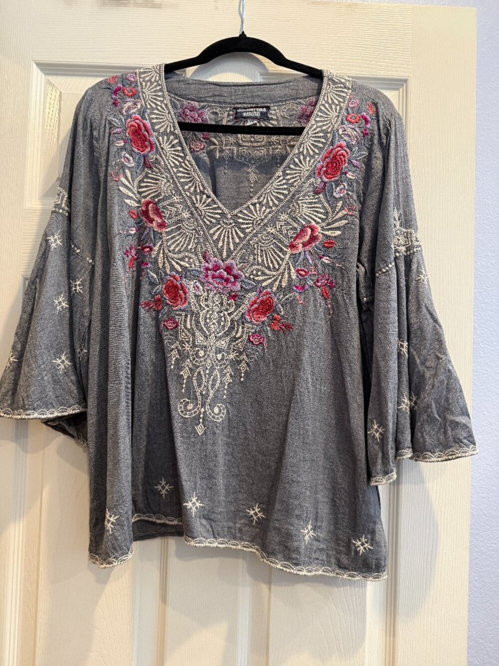 Johnny Was Workshop Boho Blouse